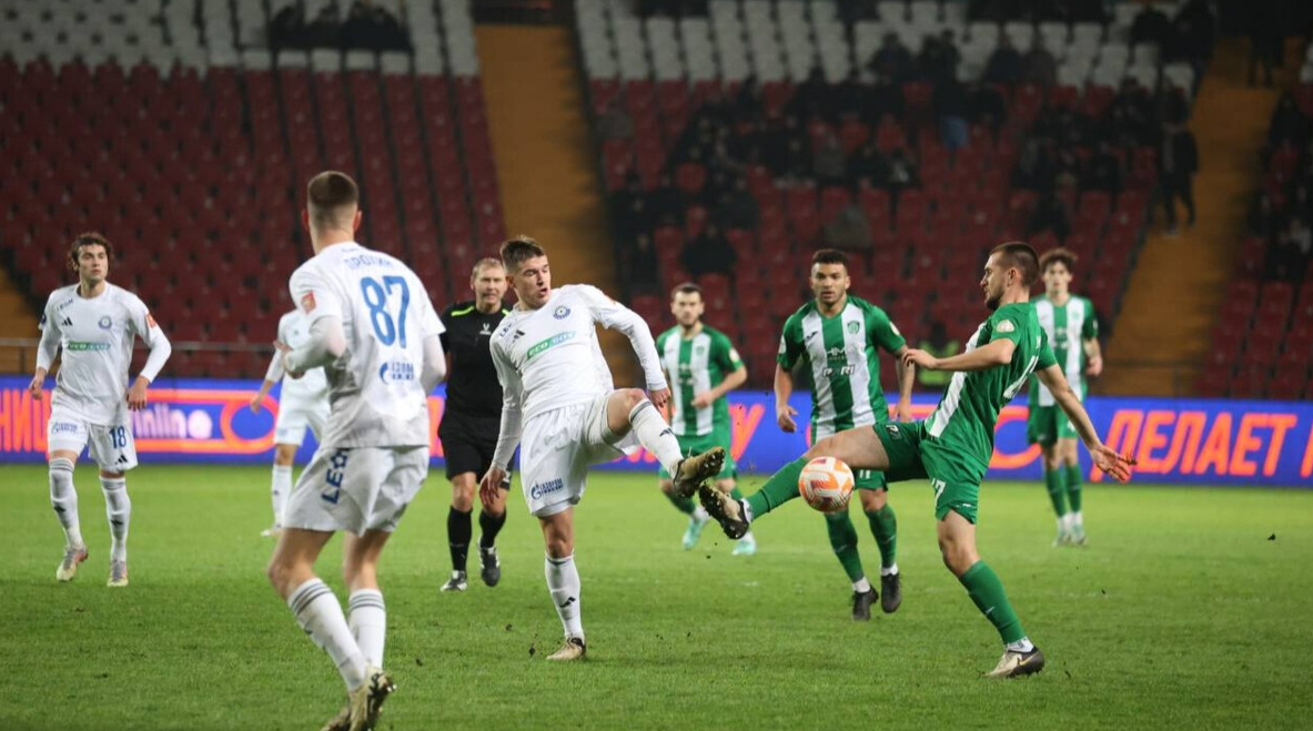 První poločas Orenburgovy zápasy v úvodních 45 minutách